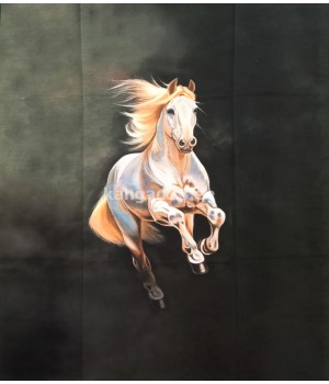 Dressikanga paneel - valge hobune