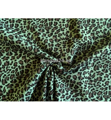 Musliin - leopard rohekal